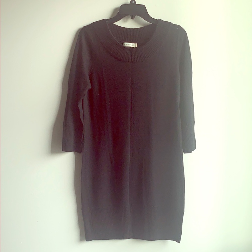 Black Calvin Klein Sweater Dress, Size Small